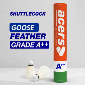 Acers Badminton Goose Feather Shuttlecock Grade A++ Speed 76